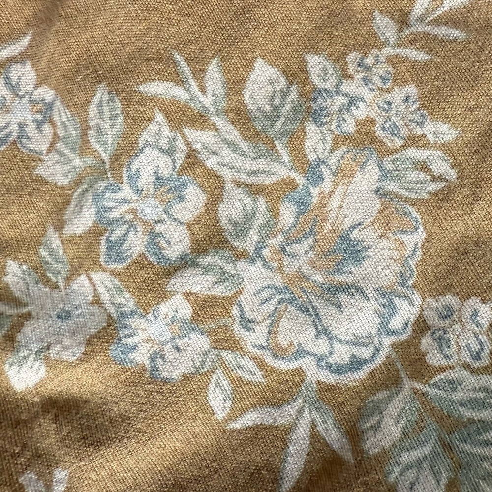 Pottery Barn Floral Duvet